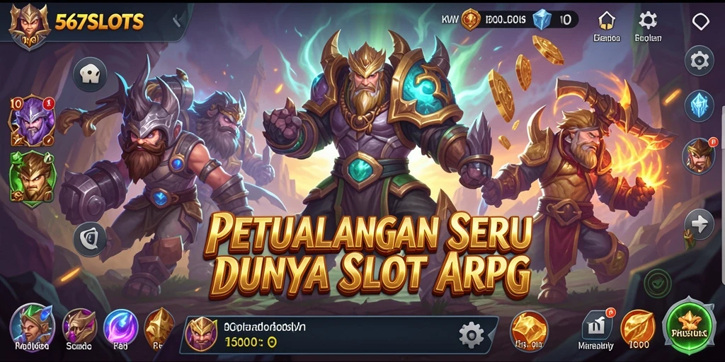 Tampilan gameplay 567SLOTS yang menarik dan penuh aksi.