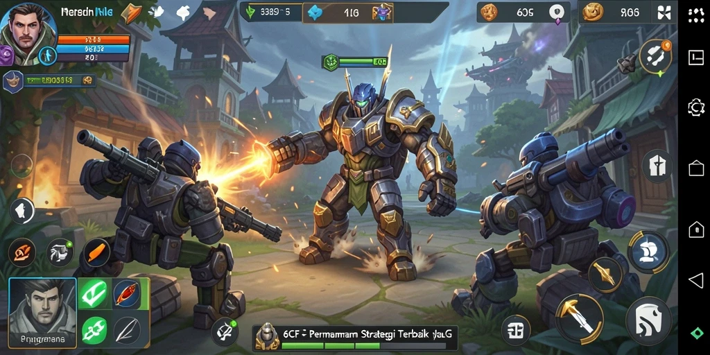 Gameplay menarik 6CF dengan elemen strategi yang mendalam.