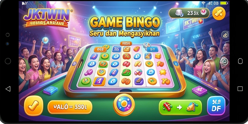 Tampilan gameplay seru di JKTWIN, ajak teman bergabung.