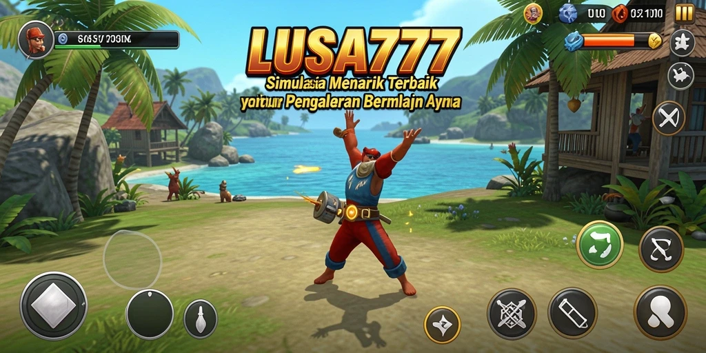 Tampilan gameplay menarik dalam LUSA777 dengan simulasi yang mendalam.