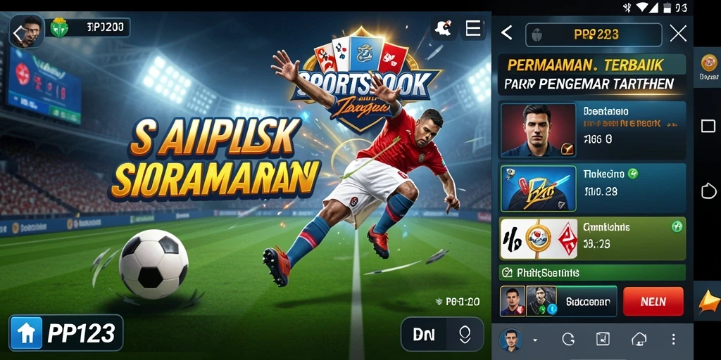 Tangkapan layar gameplay Sportsbook PP123 yang menarik dan interaktif.