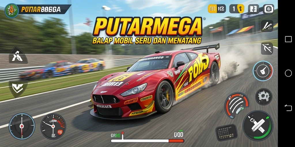 Gameplay seru antara balapan mobil dengan grafis menakjubkan.