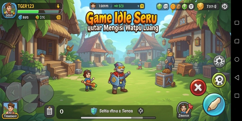 Tampilan gameplay TGER123 yang menarik dan interaktif.
