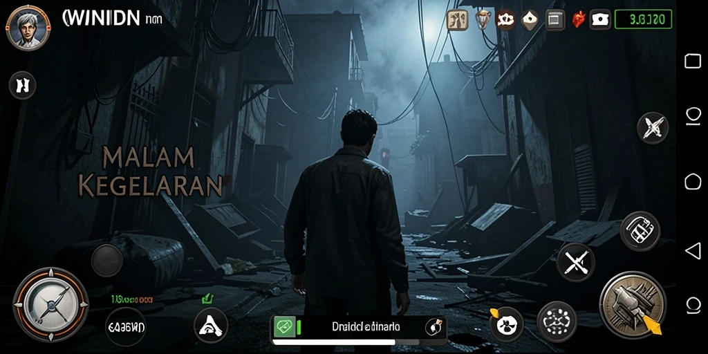 Gameplay WINIDN yang mencekam dan penuh ketegangan.